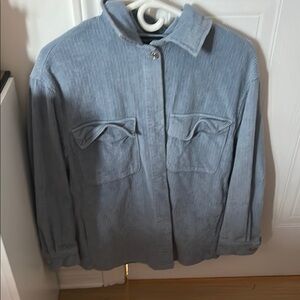Men's Blue Corduroy Jacket